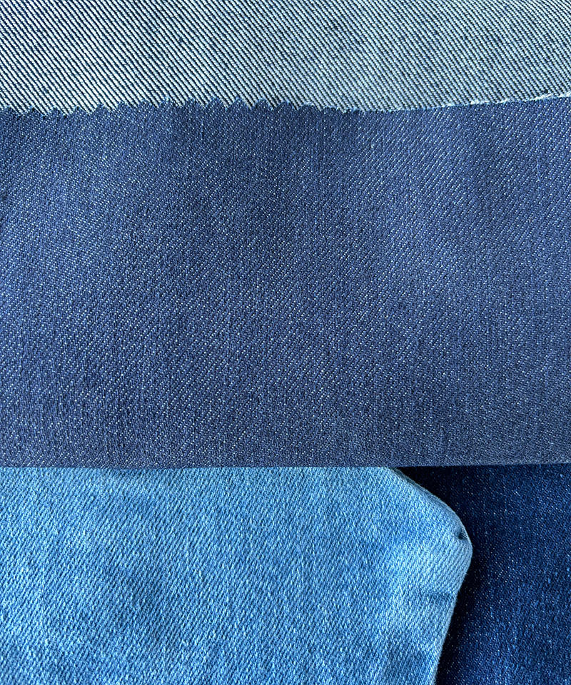 Indigo 3/1 Twill Middle weight Stretch denim fabric#30027