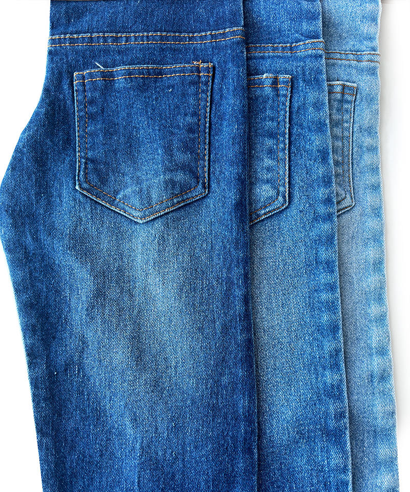  Indigo 3/1 Twill Heavy weight Stretch denim fabric#30029