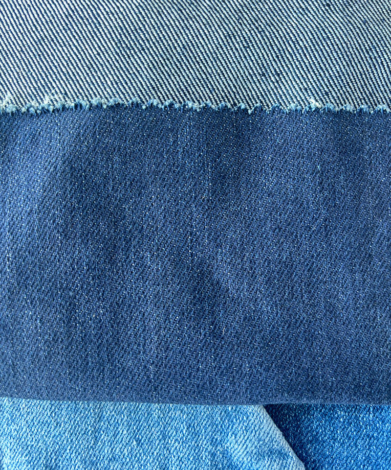  Indigo 3/1 Twill Heavy weight Stretch denim fabric#30029