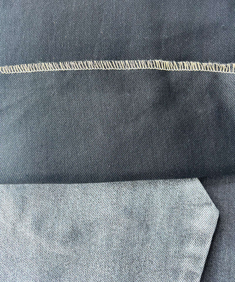  Black/Black 3/1 Twill Heavy weight Stretch denim fabric#30046