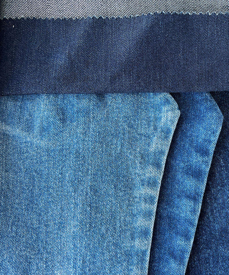  Indigo 3/1 Twill Heavy weight Stretch denim fabric#30056