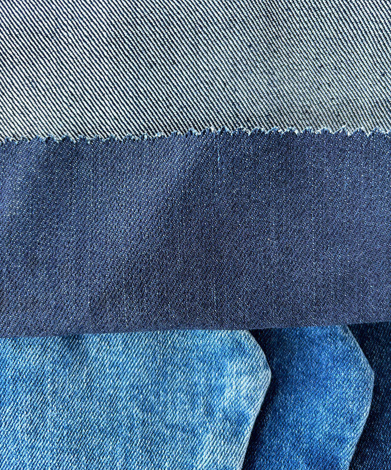  Indigo 3/1 Twill Heavy weight Stretch denim fabric#30056