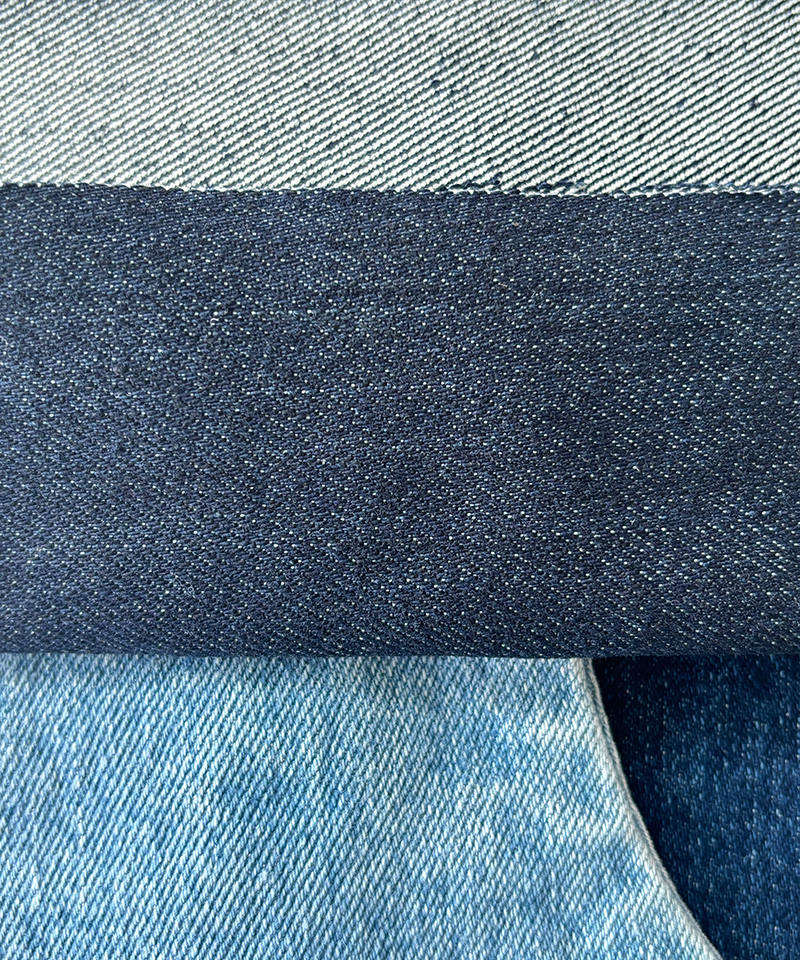  Indigo 3/1 Twill Heavy weight Stretch denim fabric#30068