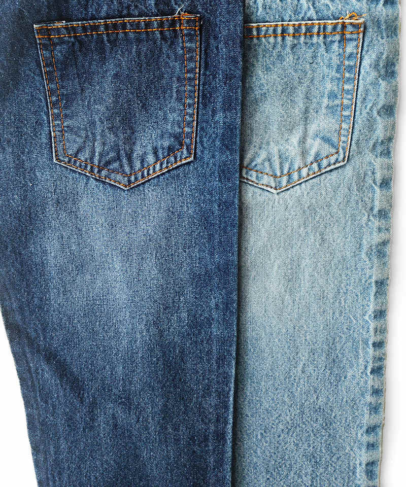 Slub Indigo 2/1 Twill Middle weight Non-stretch Pure cotton denim fabric#10041