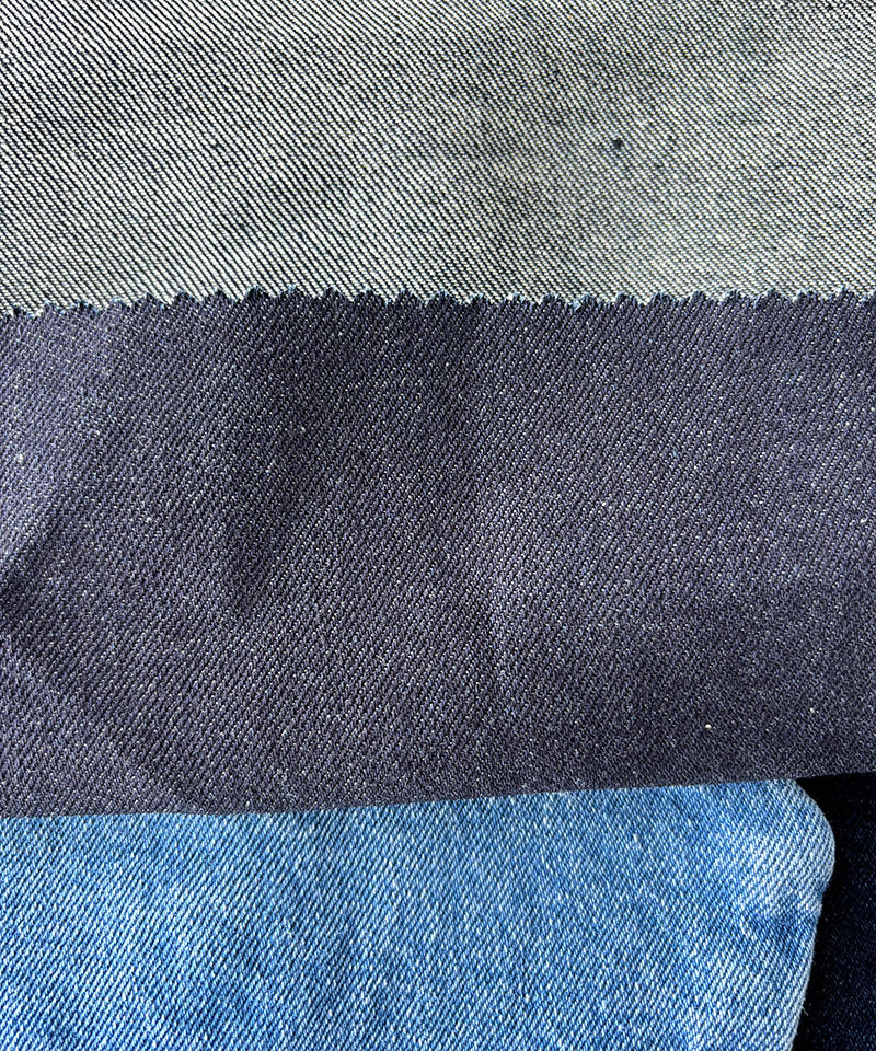  Indigo 3/1 Twill Middle weight Stretch denim fabric#40021