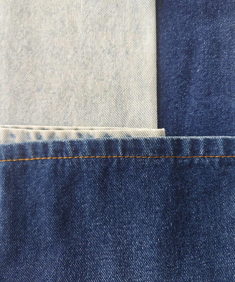  Indigo 3/1 Twill Middle weight Non-stretch denim fabric#10017