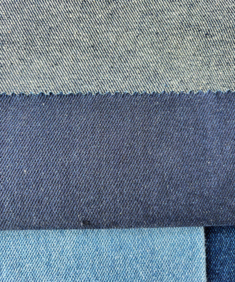  Indigo,3/1 Twill,Heavy weight,Non-stretch,Pure cotton denim fabric#10046