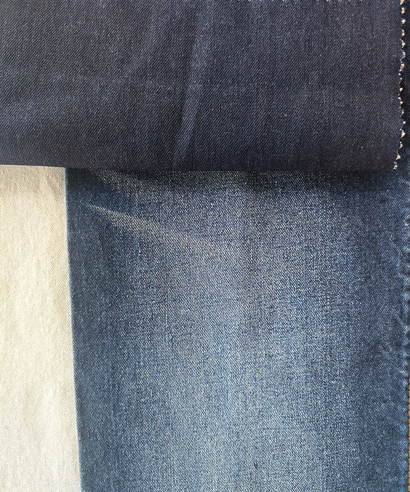  Indigo 3/1 Twill Middle weight Stretch denim fabric#20001