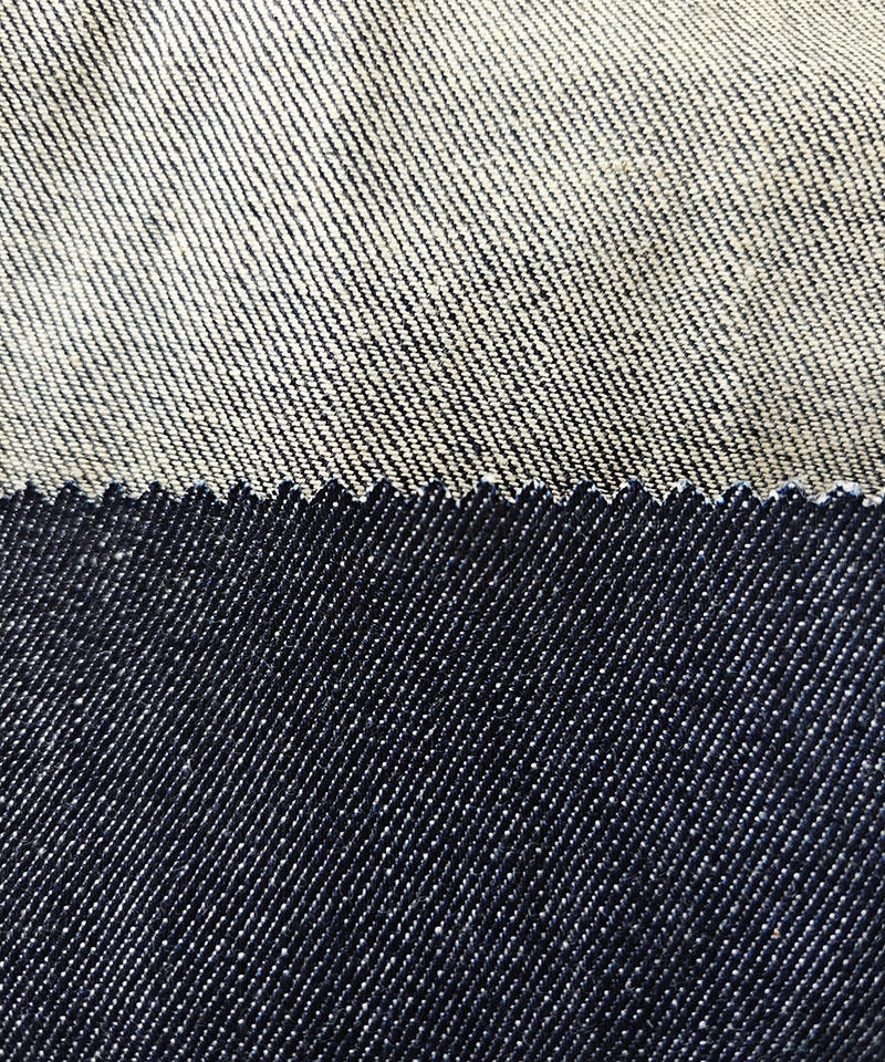 Slub Indigo 3/1 Twill Heavy weight Stretch denim fabric#20034