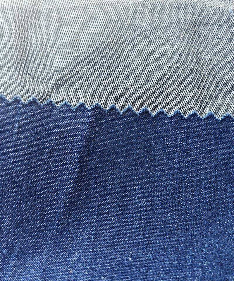  Indigo 3/1 Twill Light weight Stretch denim fabric#20048