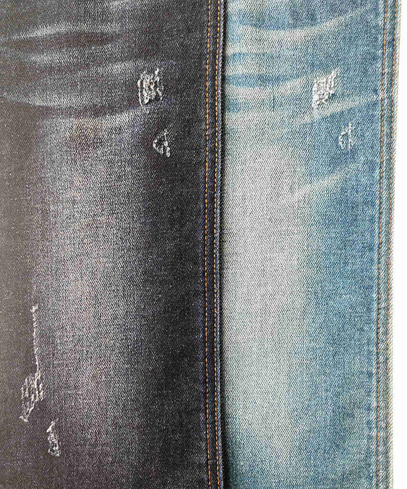  Indigo 3/1 Twill Heavy weight Stretch denim fabric#20056