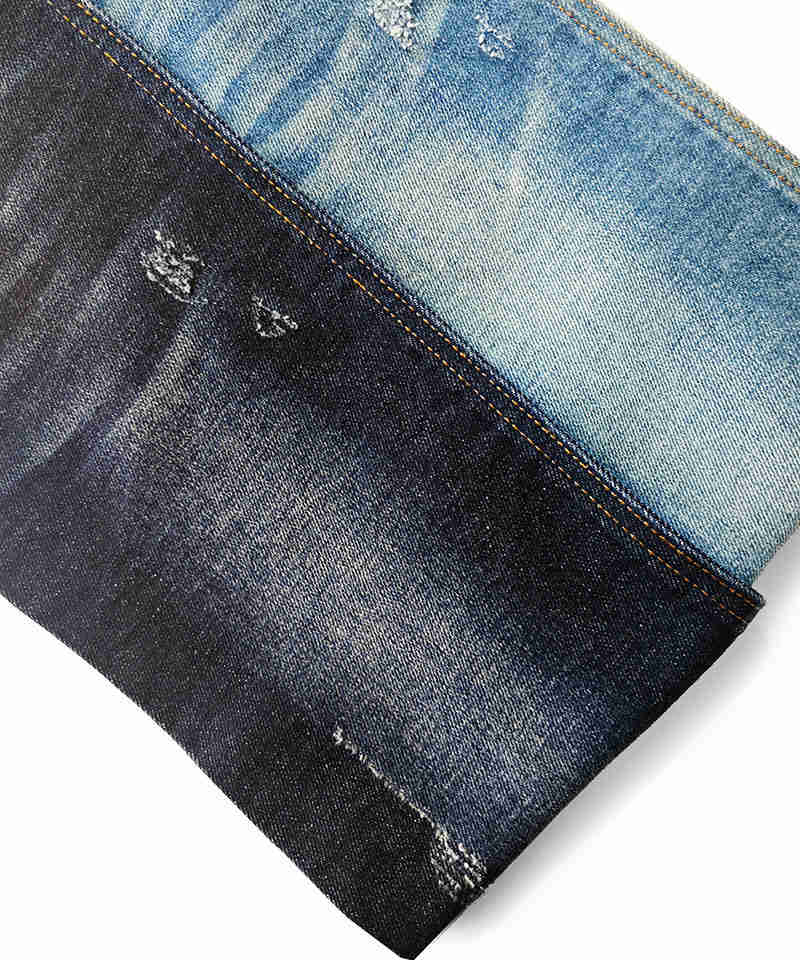  Indigo 3/1 Twill Heavy weight Stretch denim fabric#20056