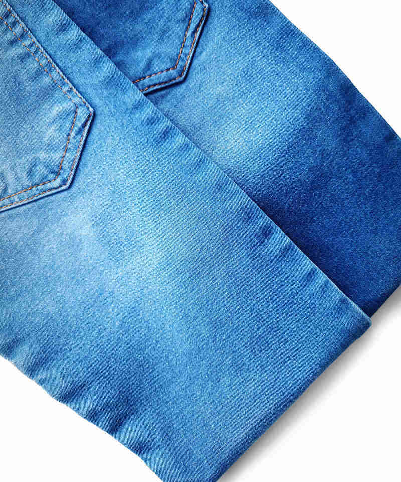  Indigo 3/1 Twill Middle weight Stretch denim fabric#20057