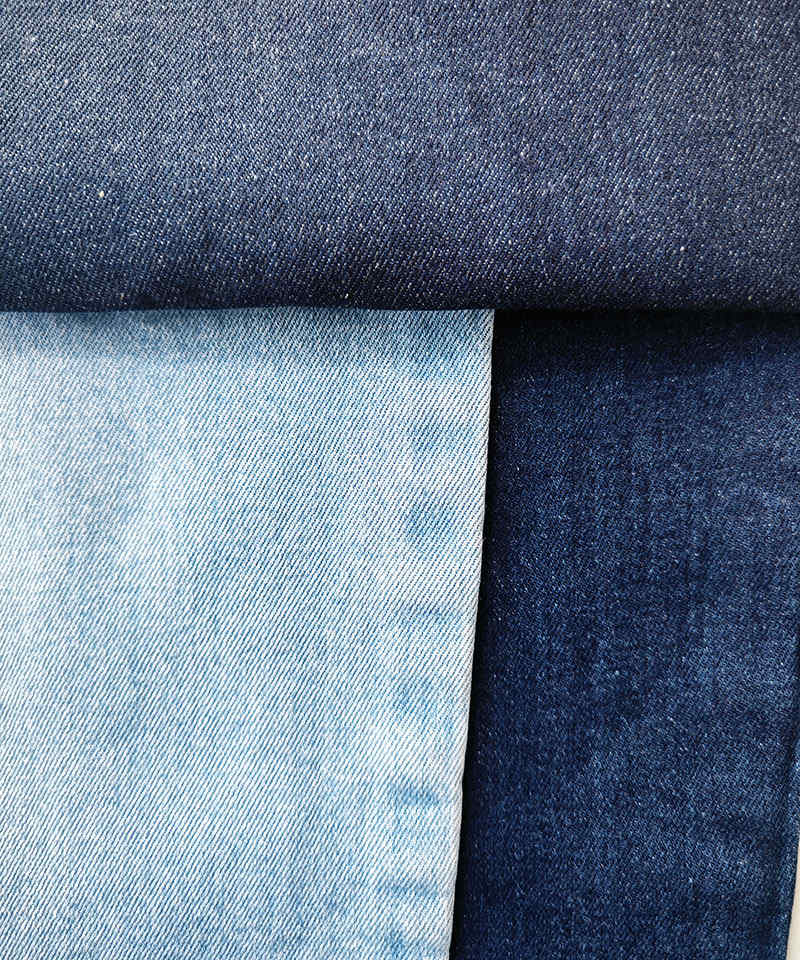  Indigo 3/1 Twill Heavy weight Stretch denim fabric#20059