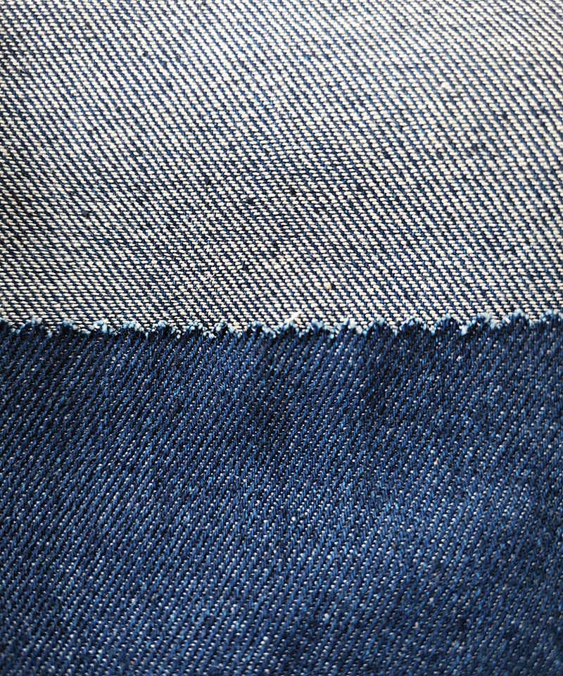  Indigo 3/1 Twill Heavy weight Stretch denim fabric#20064