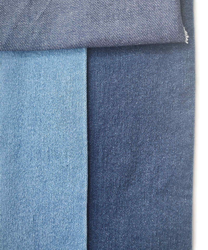  Indigo 3/1 Twill Middle weight Super stretch denim fabric#20069