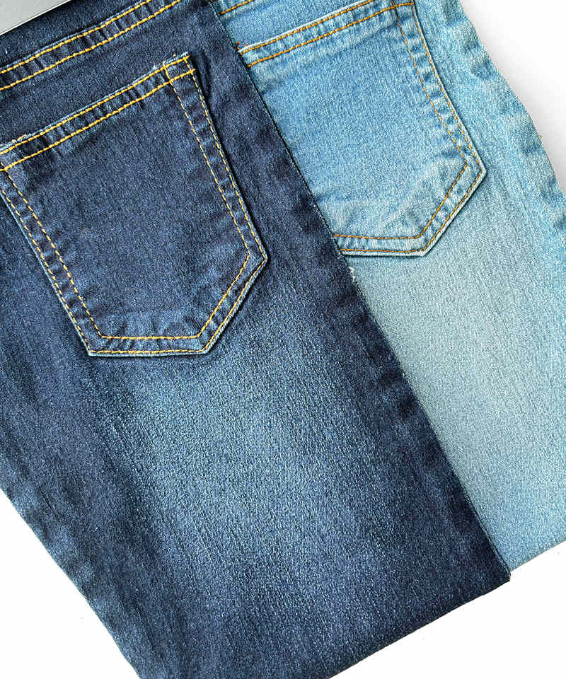  Indigo 3/1 Twill Middle weight Stretch denim fabric#70001