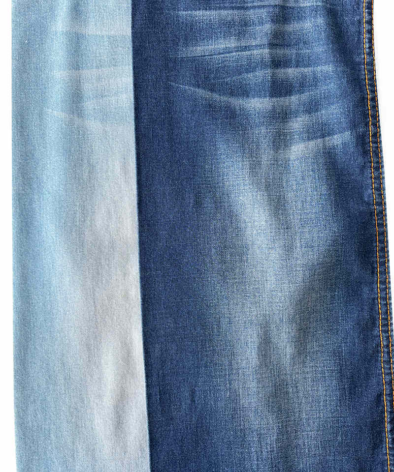  Indigo 2/1 Twill Light weight Stretch denim fabric#70004