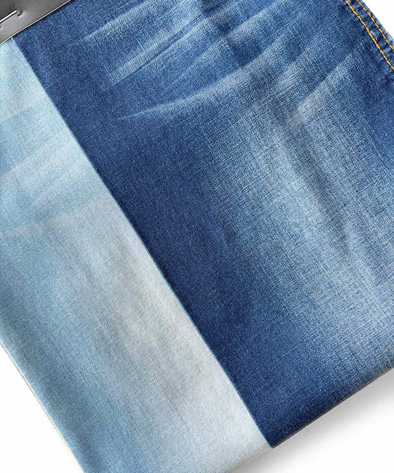  Indigo 2/1 Twill Light weight Stretch denim fabric#70004