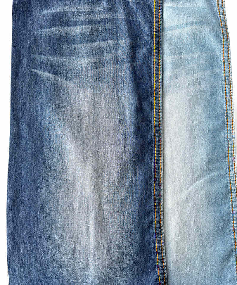  Indigo 2/1 Twill Light weight Non-stretch Pure cotton denim fabric#70005