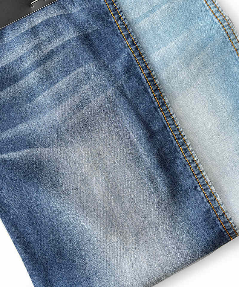  Indigo 2/1 Twill Light weight Non-stretch Pure cotton denim fabric#70005