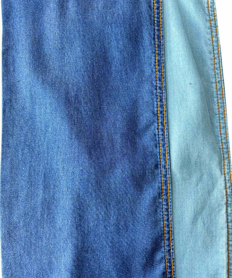  Indigo 2/1 Twill Light weight Non-stretch Pure cotton denim fabric#70006