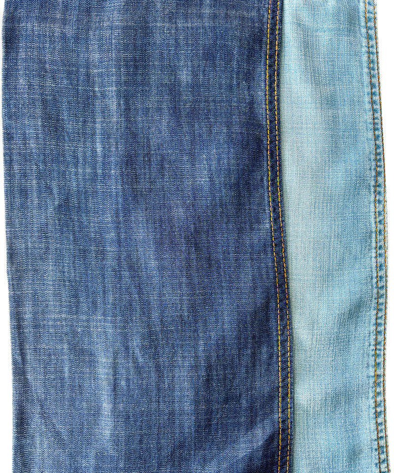  Indigo 2/1 Twill Light weight Non-stretch Pure cotton denim fabric#70008