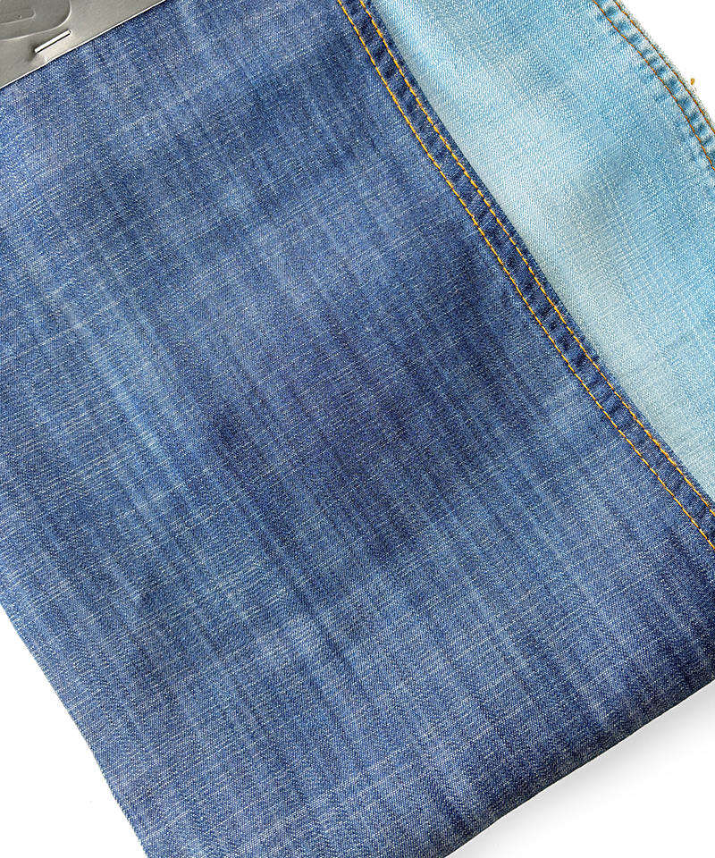  Indigo 2/1 Twill Light weight Non-stretch Pure cotton denim fabric#70008