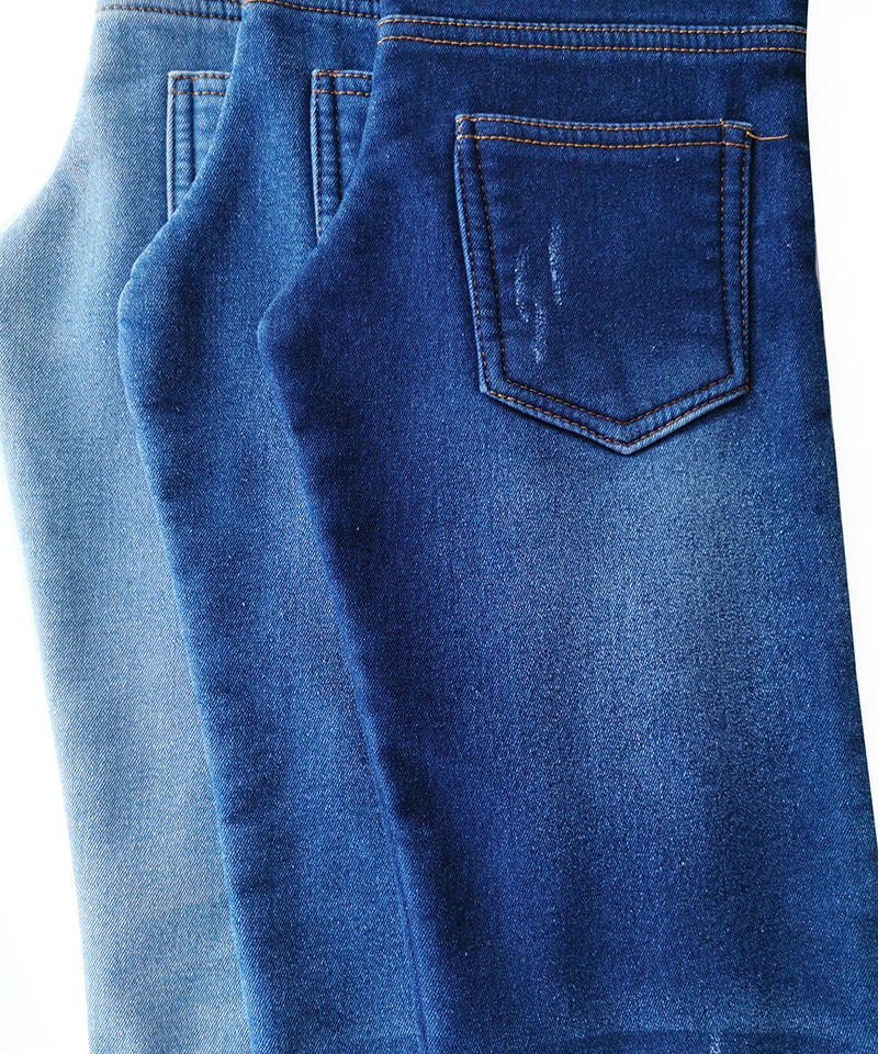  Indigo 3/1 Twill Heavy weight Stretch denim fabric#80001