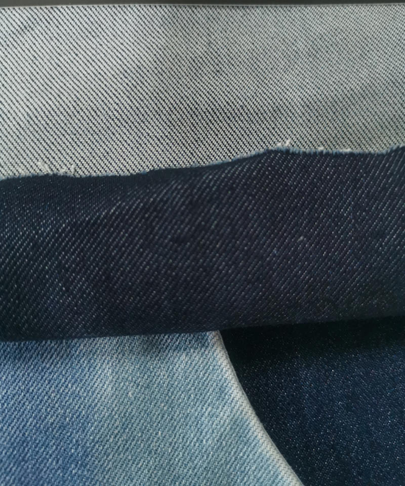  Indigo 3/1 Twill Heavy weight Super stretch denim fabric#80004