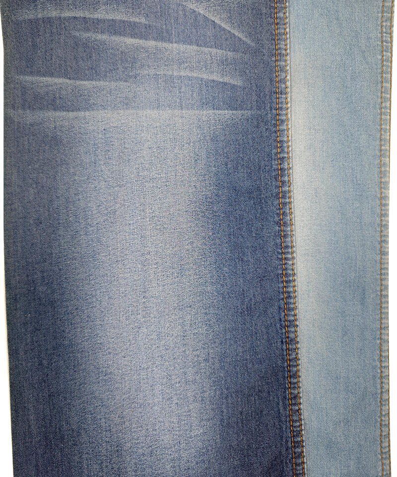  Indigo,2/1 Twill,Light weight,Non-stretch,Pure cotton denim fabric#10018