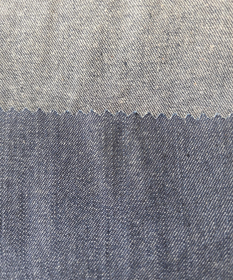 Slub Indigo 2/1 Twill Light weight Non-stretch Pure cotton denim fabric#10025