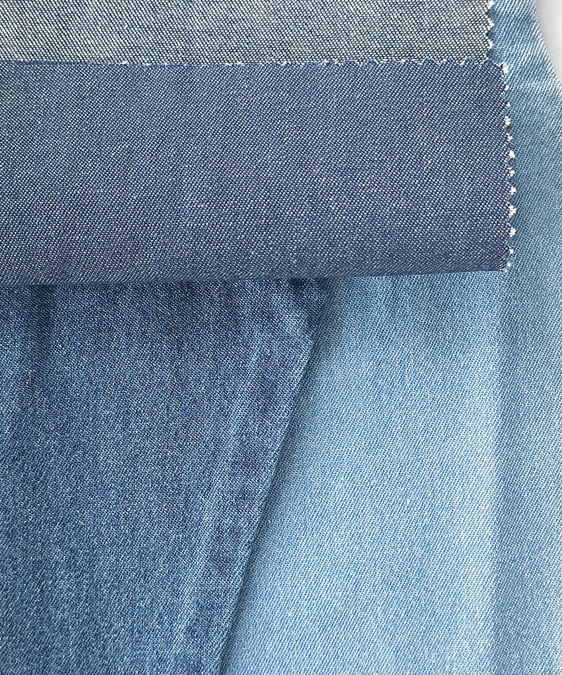  Indigo,2/1 Twill,Light weight,Non-stretch,Pure cotton denim fabric#10034