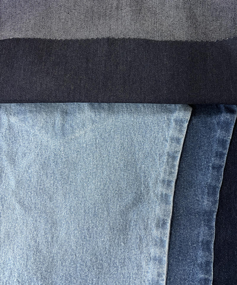  INDIGO 2/1 Twill Light weight Stretch denim fabric#30072