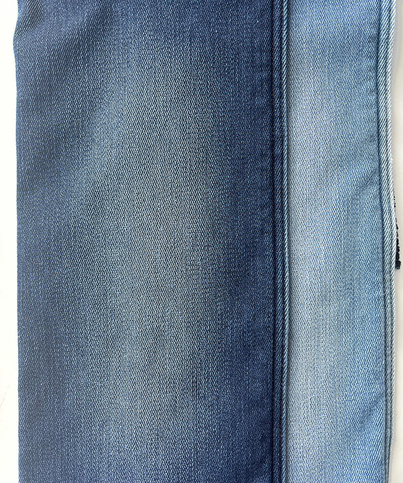 Slub Indigo 3/1 Twill Heavy weight High stretch denim fabric#80003