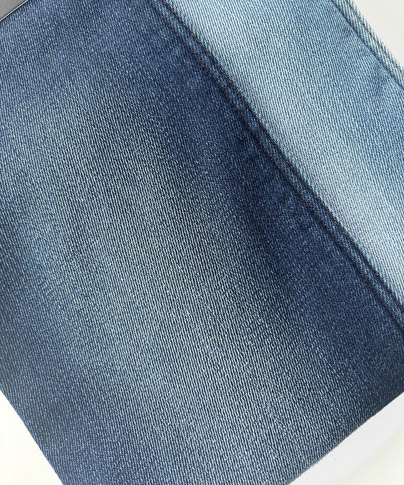 Slub Indigo 3/1 Twill Heavy weight High stretch denim fabric#80003