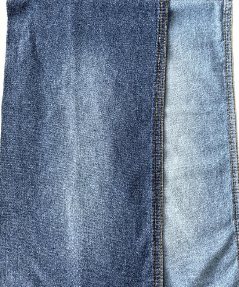 Indigo Plain Light weight Non-stretch denim fabric#10048