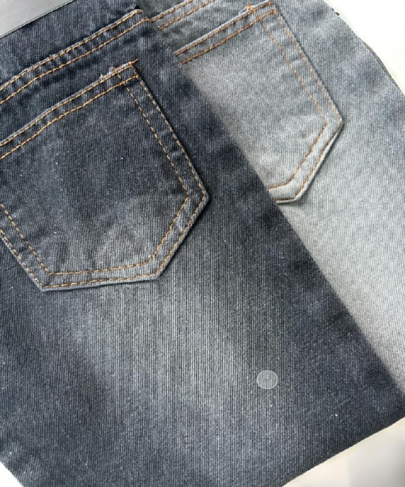 Black 3/1 Twill Middle weightNon-stretchdenim fabric#10049