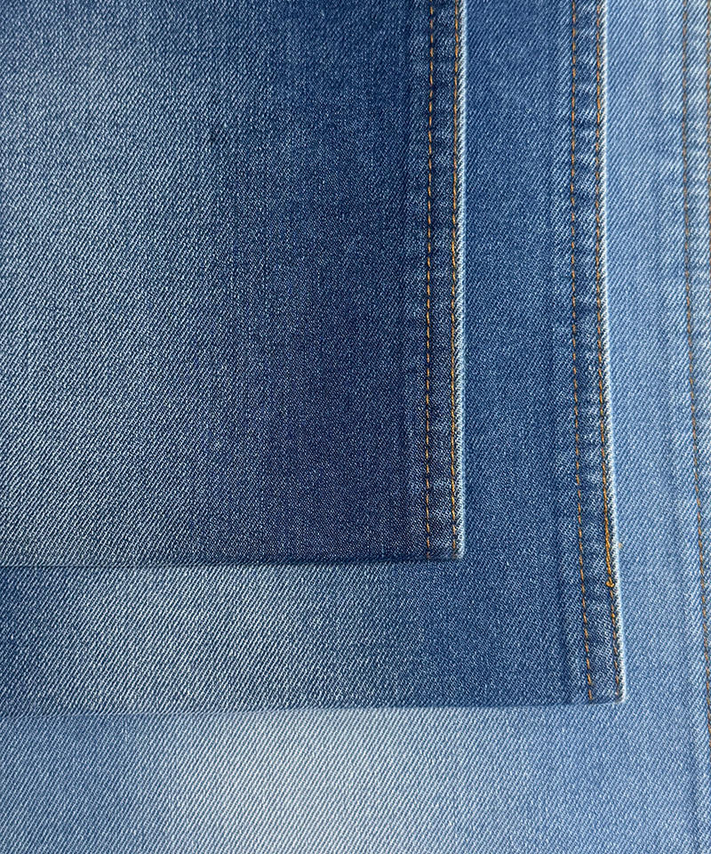 -9169#Indigo-3/1 Twill-8.2oz-Non-stretch-denim fabric#10007