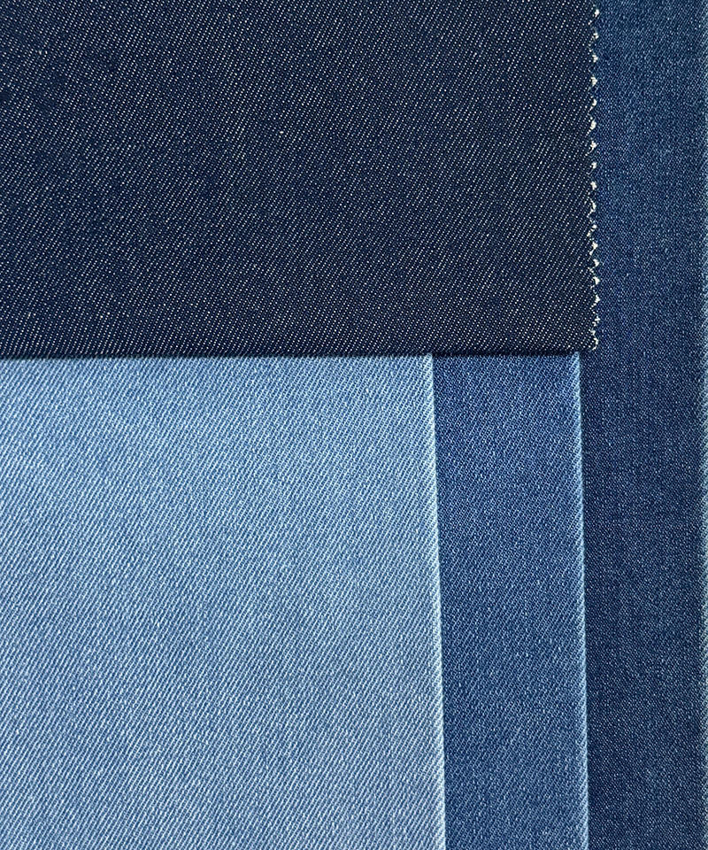 -9169#Indigo-3/1 Twill-8.2oz-Non-stretch-denim fabric#10007