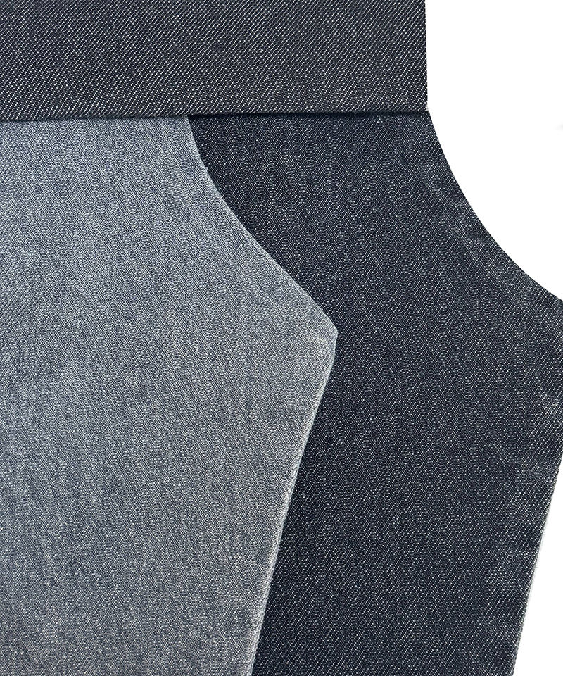 -HCD#Black-3/1 Twill-8.2oz-Non-stretch-denim fabric#10008