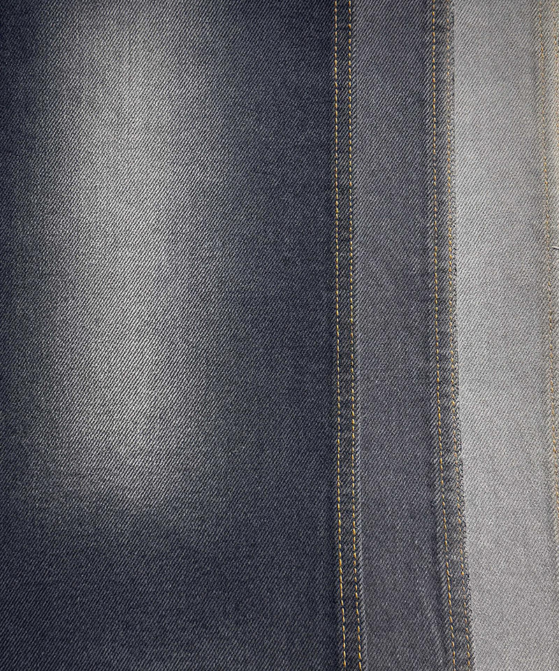 -9763-1#Black/Black-3/1 Twill-12oz-Non-stretch-denim fabric#10010