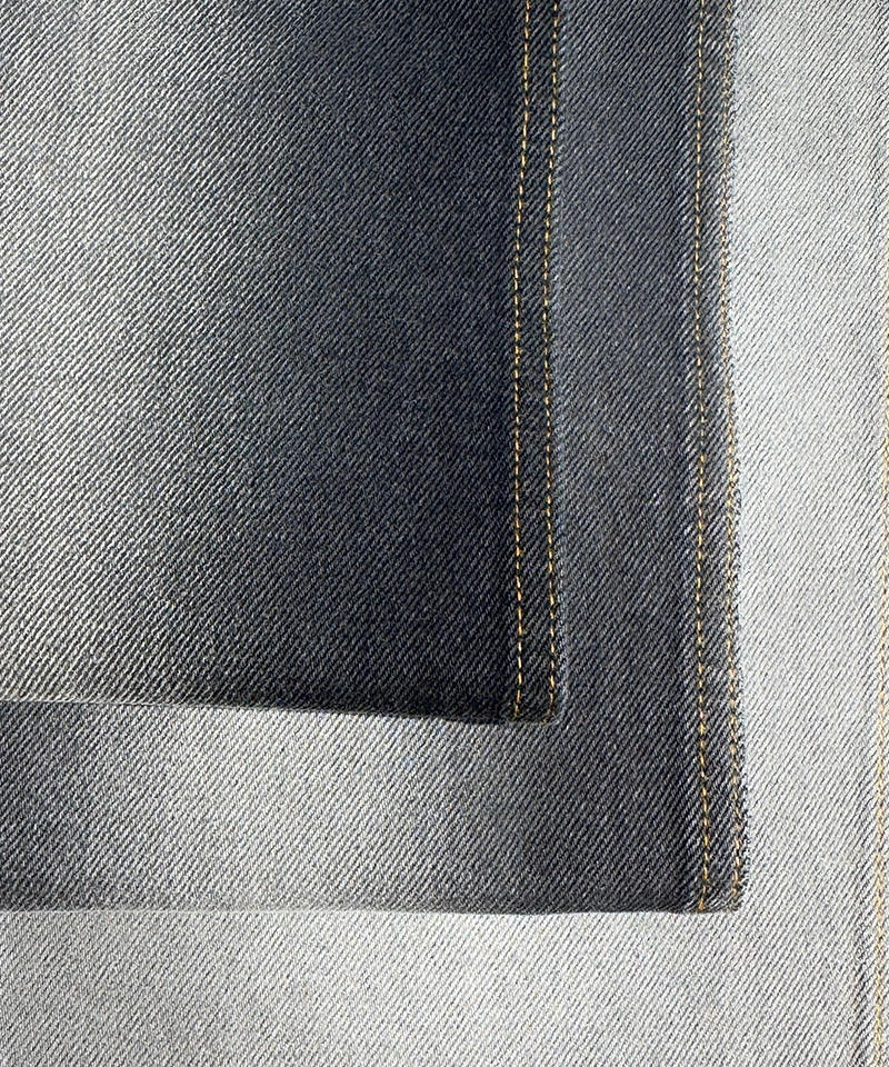 -9763-1#Black/Black-3/1 Twill-12oz-Non-stretch-denim fabric#10010