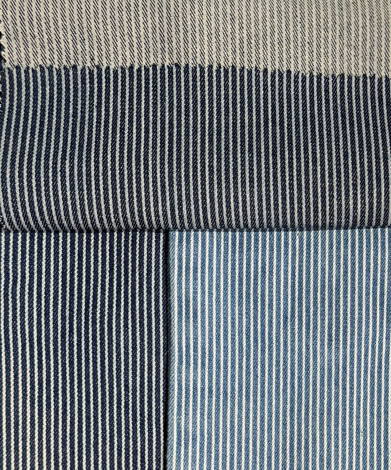 Slub-7012#Indigo-3/1 Twill-8.6oz-Non-stretch-denim fabric#10014