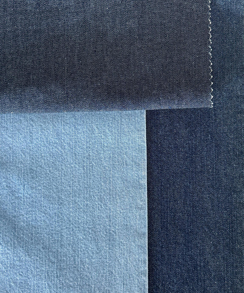 Slub-9172#Indigo-2/1 Twill-6.5oz-Non-stretch-denim fabric#10025