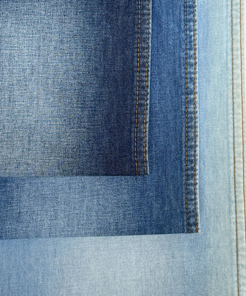 -9131-1#Indigo-2/1 Twill-4.8oz-Non-stretch-denim fabric#10027