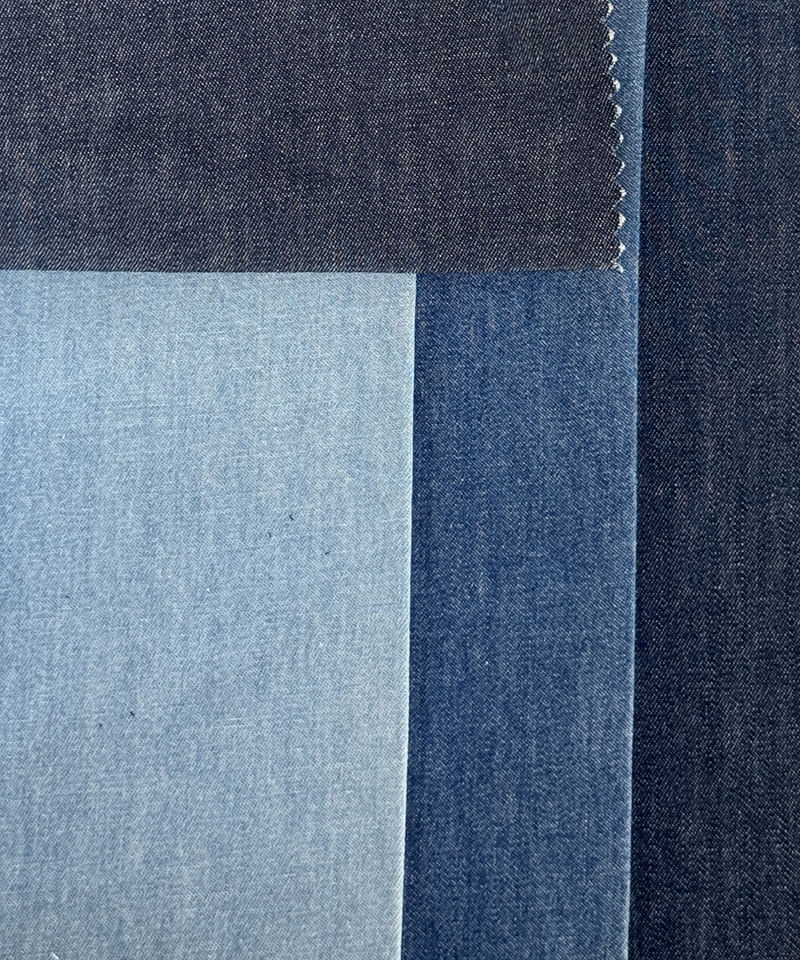 -9131-1#Indigo-2/1 Twill-4.8oz-Non-stretch-denim fabric#10027