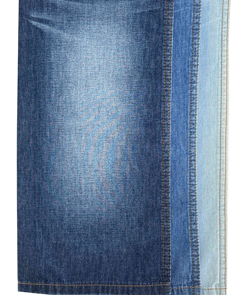 -9131-1#Indigo-2/1 Twill-4.8oz-Non-stretch-denim fabric#10027