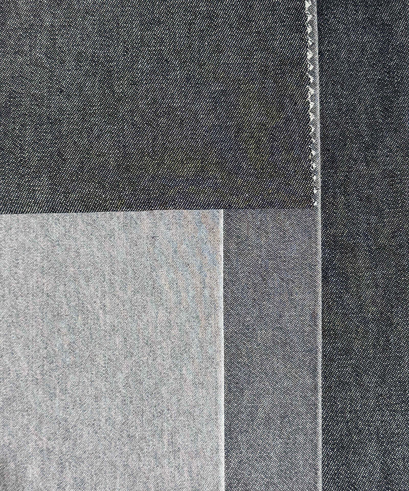 -9639#Black-2/1 Twill-6.4oz-Non-stretch-denim fabric#10035