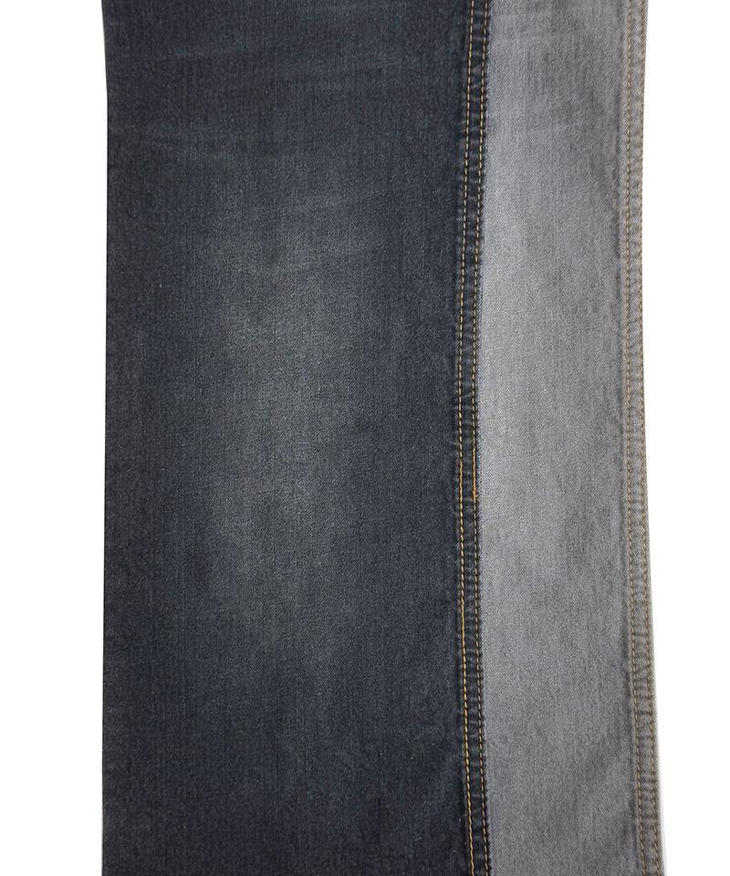 -A9501#Black-3/1 Twill-9.5oz-Stretch-denim fabric#20002